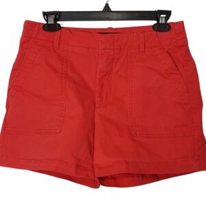 Banana Republic Chino Shorts Size 4 Light Red